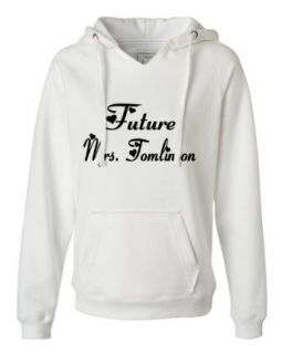 Womens Future Mrs. Tomlinson Deluxe Soft Fashion Hooded Sweatshirt Hoodie Novelty Athletic Sweatshirts Clothing