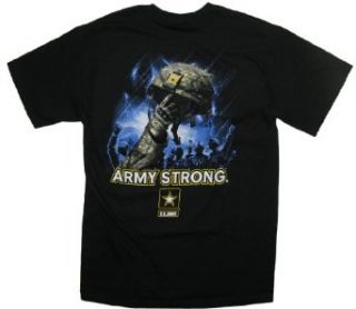 US Army T shirt Army Strong Helmet Novelty T Shirts Clothing