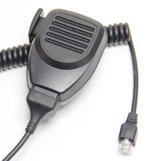 Modular Plug 8pin Remote Speaker Mic Microphone PTT For Kenwood TK 768G/868G 7100/8100 7108/8108 7360/8360 TM 271A/471A 281A/481A D710A V71A Land Mobile Radio  Two Way Radio Headsets  GPS & Navigation