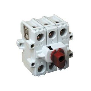 Disconnect Switch, 3 Pole, Non Fused, 100A, Panel Mount, Std Handle, 600 VAC, UL508 Wire Terminals