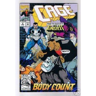 CAGE NO. 3 BY MARVEL COMICS JUNE 1992 THE PUNISHER CAGE #3 Books