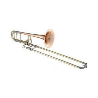 Getzen 3047AF Custom Series F Attachment Trombone 3047AFR Lacquer (3047AFR Lacquer) Musical Instruments