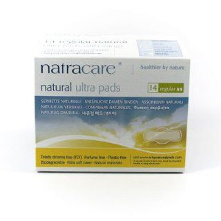 Ultra Super Pad w/Wings Natracare 12 Pads Health & Personal Care
