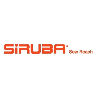 SiRUBA HSO 747D Overlock Sewing Machine for professional finish, with 2 Needle 4 Thread, versatile stitches, color coded threading guide, and micro safety switch