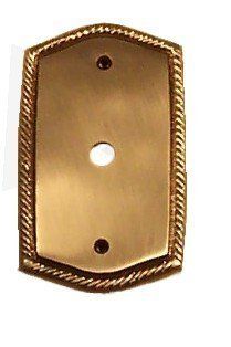 Brass Accents M06 S26TV 770 Weathered Rust Switch Plates Rope Collection Cable Plate    
