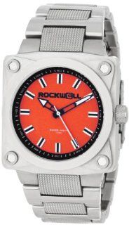 Rockwell Time Men's SF103 747 Stainless Steel Silver and Red Watch Watches
