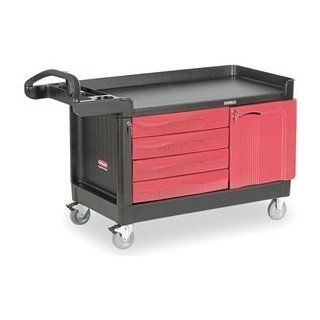 Trade Cart/Service Bench, 750 lb., Black