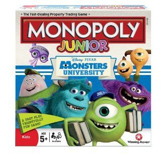 Disney   Monsters University   Monopoly Junior Toys & Games