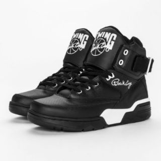 Ewing Athletics Ewing 33 HI Black/white Basketball Schuhe Shoes Herren Men(EU 43, Black) Shoes