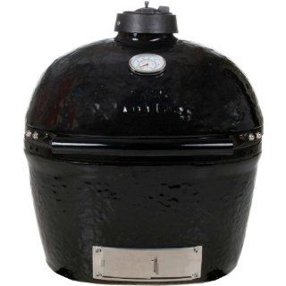 Primo 774 Ceramic Charcoal Smoker Grill, Oval Junior  Freestanding Grills  Patio, Lawn & Garden