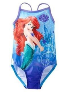 Disney Baby/Toddler Girls' Ariel One Piece Swimsuit Fashion One Piece Swimsuits Clothing
