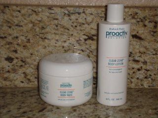 Proactiv Clear Zone BODY PADS + BODY LOTION 8oz proactive 