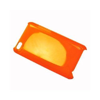 Apple iPod Touch 4 4G Orange Hard Cover Case   Players & Accessories