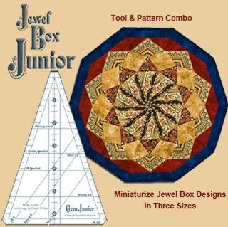 Jewel Box Junior Ruler (Gem Junior) Gems 5 and 10 Combined in One Tool