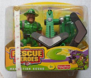 Fisher Price Rescue Heroes Max Action Squad Seymour Wilde (2004) Toys & Games