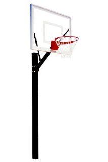 First Team Sport II In Ground Basketball Hoop with 48 Inch Acrylic Backboard  In Ground Basketball Backboards  Sports & Outdoors