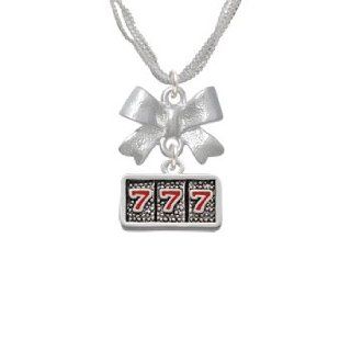 Lucky 777 Emma Bow Necklace [Jewelry] Jewelry