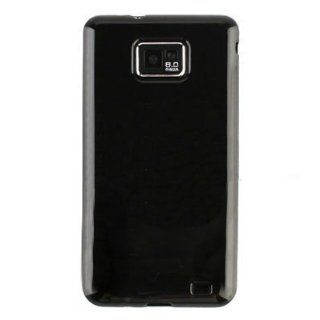 High Gloss Black Flexible TPU Cover Skin Phone Case for Samsung Galaxy S II SGH i777 (ATT) [Cruzer Lite Retail Packaging] Electronics
