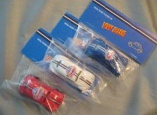 Hot Wheels 7th Annual Collectors Nationals Volkswagen VW Bug Beetle Baggie Bingo Cars BLUE RED WHITE Toys & Games