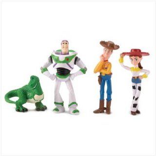 Disney Toy Story Woody Buzz Jessie Rex Mini Figurines Sports & Outdoors