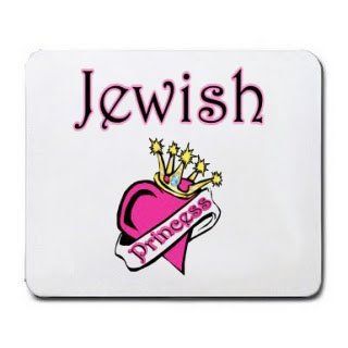 Jewish Princess Mousepad  Mouse Pads 