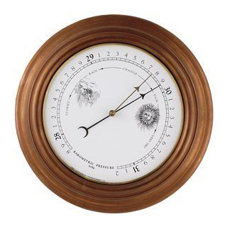 Conant Custom Brass Model B 9 Vermont Copper Wall Barometer   Outdoor Thermometers