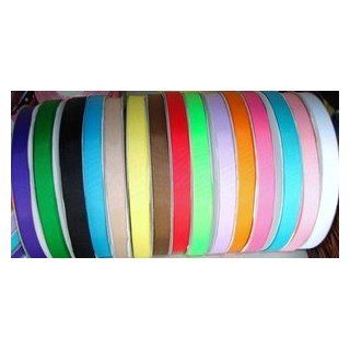 30 Yards Solid Grosgrain 5/8" Ribbon 15 Colors Mix (R47 mix)  Other Products  
