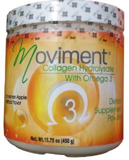 Moviment Collagen (Cinnamon Apple with Omega 3) Health & Personal Care