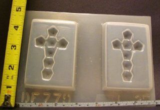 Reusable plastic cross mold 779   Candy Making Molds
