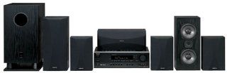 Onkyo HTS760 Dolby Digital EX/DTS ES 6.1 Channel Home Theater System Electronics