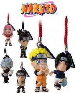 Naruto Ninja Neduke Keychain Vol 3 (Set of 6) Toys & Games