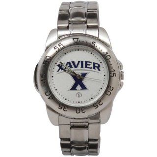 Xavier Musketeers Sport Steel Band Men's Watch  Casual Watches  Sports & Outdoors