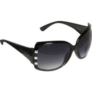Rocawear Women's R783 OX  Oversized Square Sunglasses,Black Frame/Gradient Smoke Lens,one size Clothing