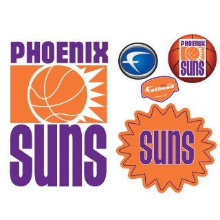 NBA Phoenix Suns Classic Logo Wall Graphic  Sports Fan Wall Banners  Sports & Outdoors