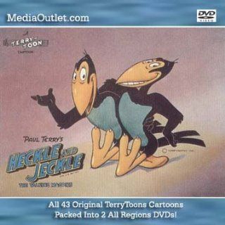 Heckle And Jeckle All 43 TerryToons Cartoons 2 Discs  Other Products  