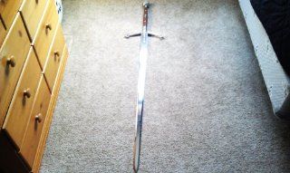 Royal Scottish Claymore Sword 56.5" w/Display Plaque 
