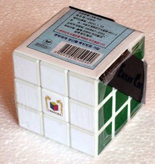 Edison 3x3x3 Magic Cube Puzzle   White Toys & Games