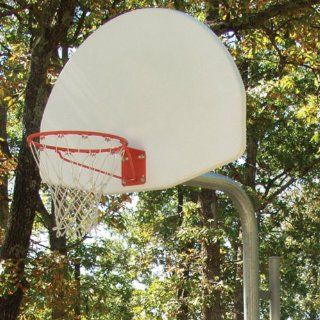 Reinforced Bent Post Basketball Backstop  Basketballs  Sports & Outdoors