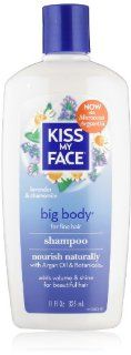 Kiss My Face Big Body Shampoo, adds volume and shine, 11 Ounce Bottles (Pack of 3)  Hair Shampoos  Beauty