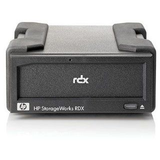 HP AJ766A RDX Removable Disk Backup System   Disk drive   RDX   Hi Speed USB   external   with 160 GB Cartridge   for ProLiant DL370 G6, DL380 G7, DL585 G5, MicroServer, ML370 G6, StorageWorks X1600, X1800 Computers & Accessories