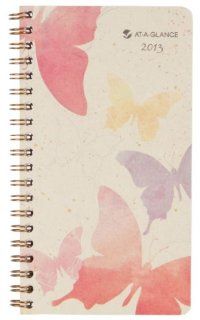 Day Runner Watercolors Recycled Weekly/Monthly Planner, 3 x 6 Inches, 2013 (791 300G 13)  Appointment Books And Planners 