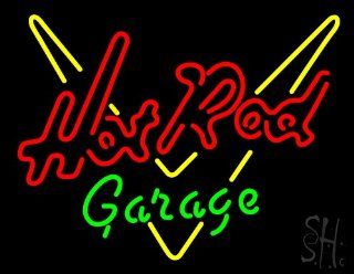 Hot Rod Garage Outdoor Neon Sign 24" Tall x 31" Wide x 3.5" Deep  Business And Store Signs 