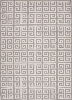 Addison and Banks AMZ_UB0716 Flat Weave Geometric Pattern Wool Handmade Rug, 2.6 by 8 Inch  