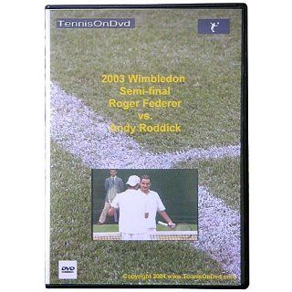 03 Wimb Semi Federer v Roddick (DVD)  General Sporting Equipment  Sports & Outdoors