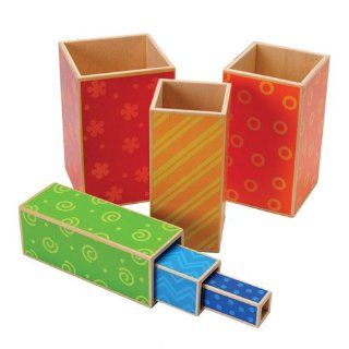 Wooden Nesting Boxes Toys & Games