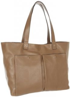Orla Kiely Soft Simple Pocket Leather Tilly 13SBSPK054 2101 00 Tote,Truffle,One Size Clothing