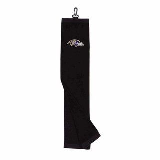 NFL Baltimore Ravens Embroidered Tri Fold Golf Towel  Sports & Outdoors