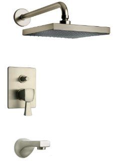 La Toscana 89PW797 Lady Pressure Balance Tub/Shower Faucet, Brushed Nickel   Tub And Shower Faucets  