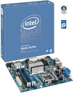 Intel DG33TL Media Series G33 uATX DDR2 800 Intel Graphics DVI+VGA 1333MHz FSB LGA775 Desktop Board   Retail Electronics
