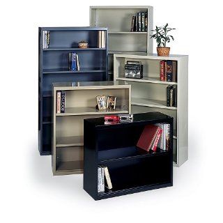 Edsal Durable Welded Bookcase   36X12x29"   Putty